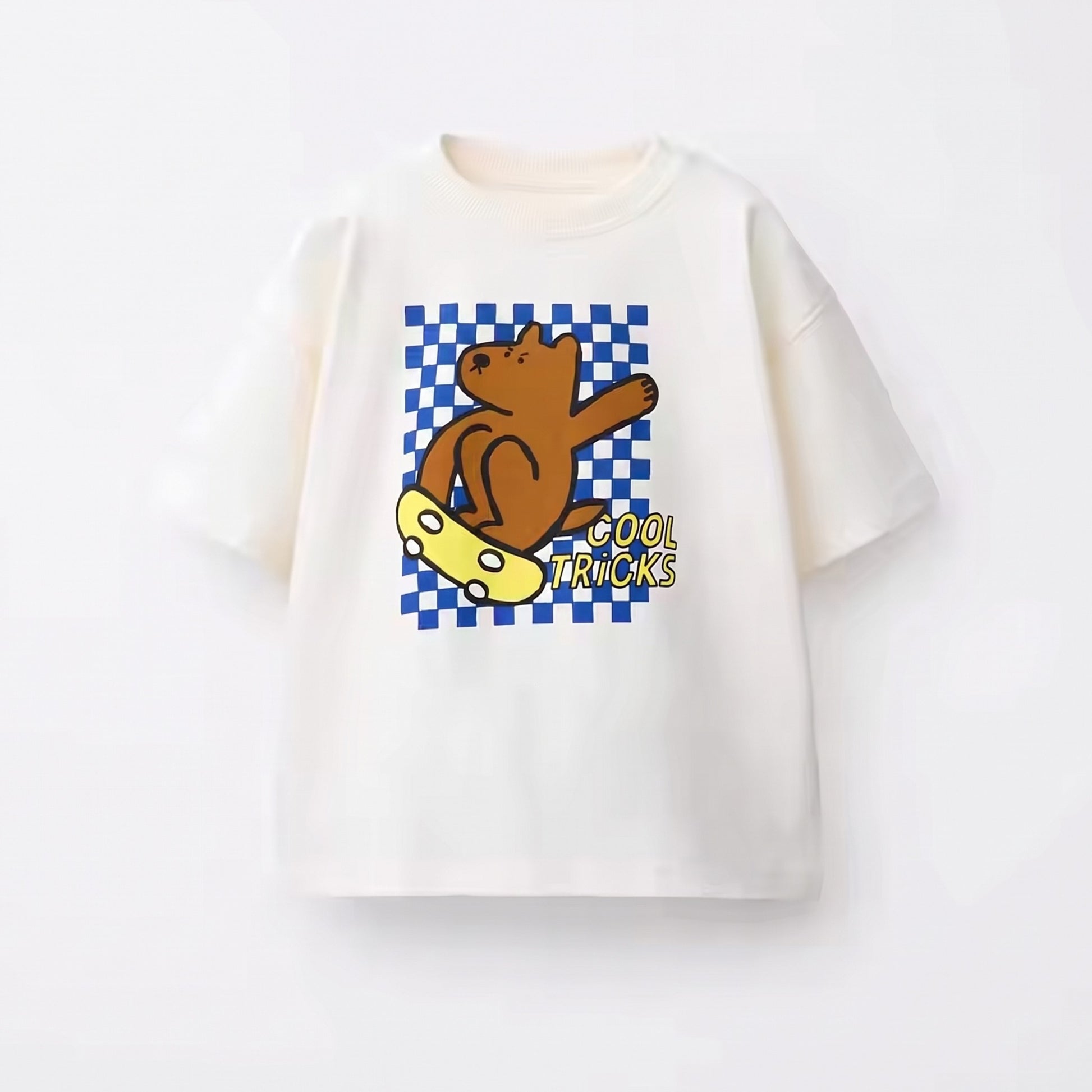 Cool Tricks Tee in Wide Detail - baby and toddler t-shirts, professional product photo