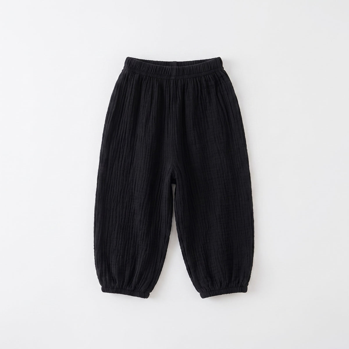 Cloud Cotton Summer Pants - Black