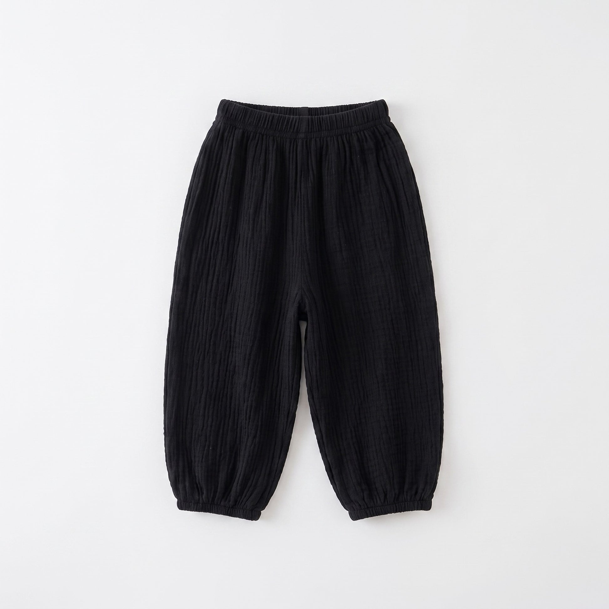 Cloud Cotton Summer Pants - Black