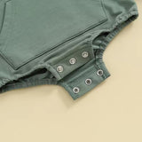 Cozy Hooded Pocket Romper