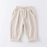 Cream Corduroy Pants