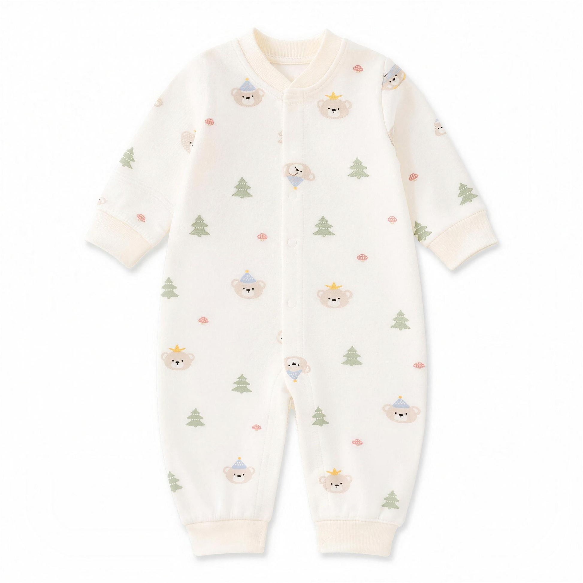 Crown Bear Romper - professional studio photo