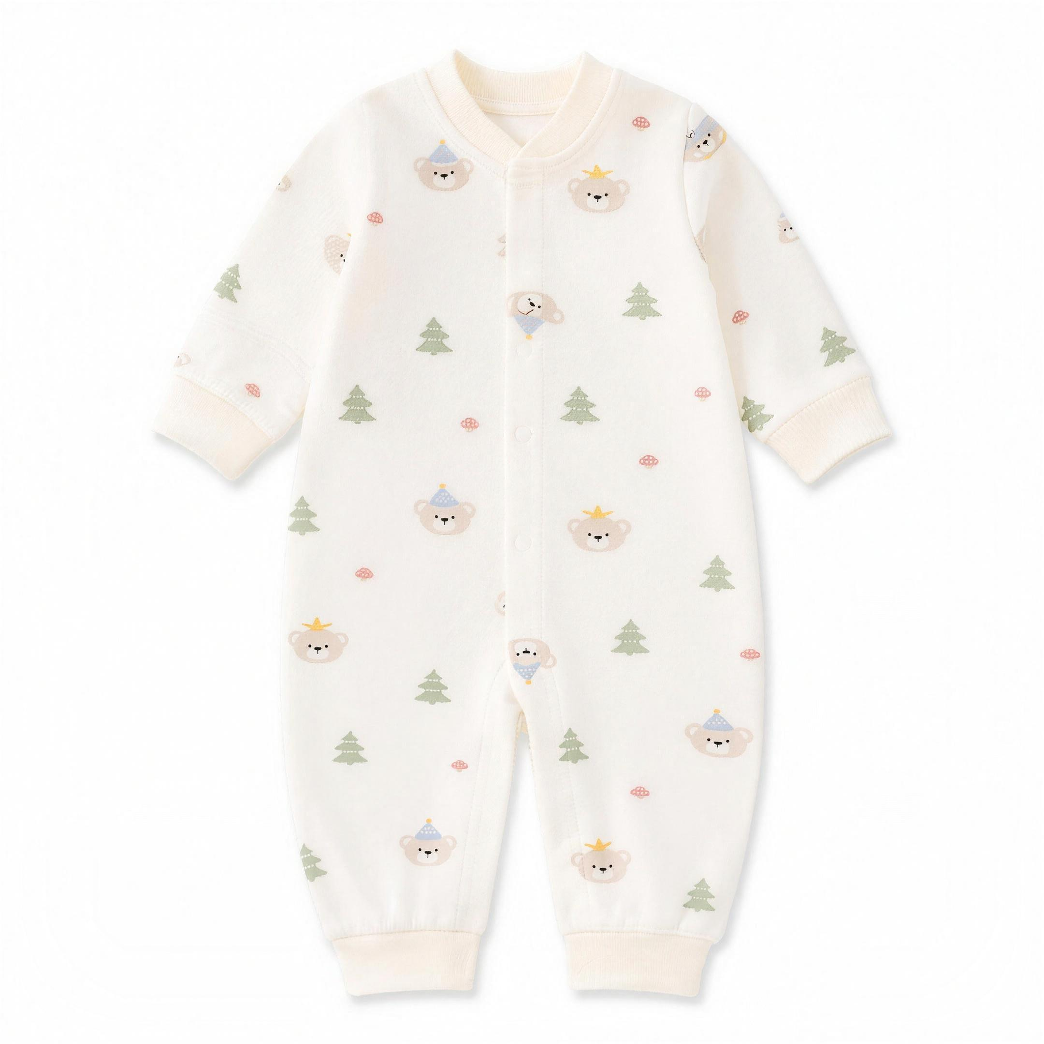 Crown Bear Romper - professional studio photo