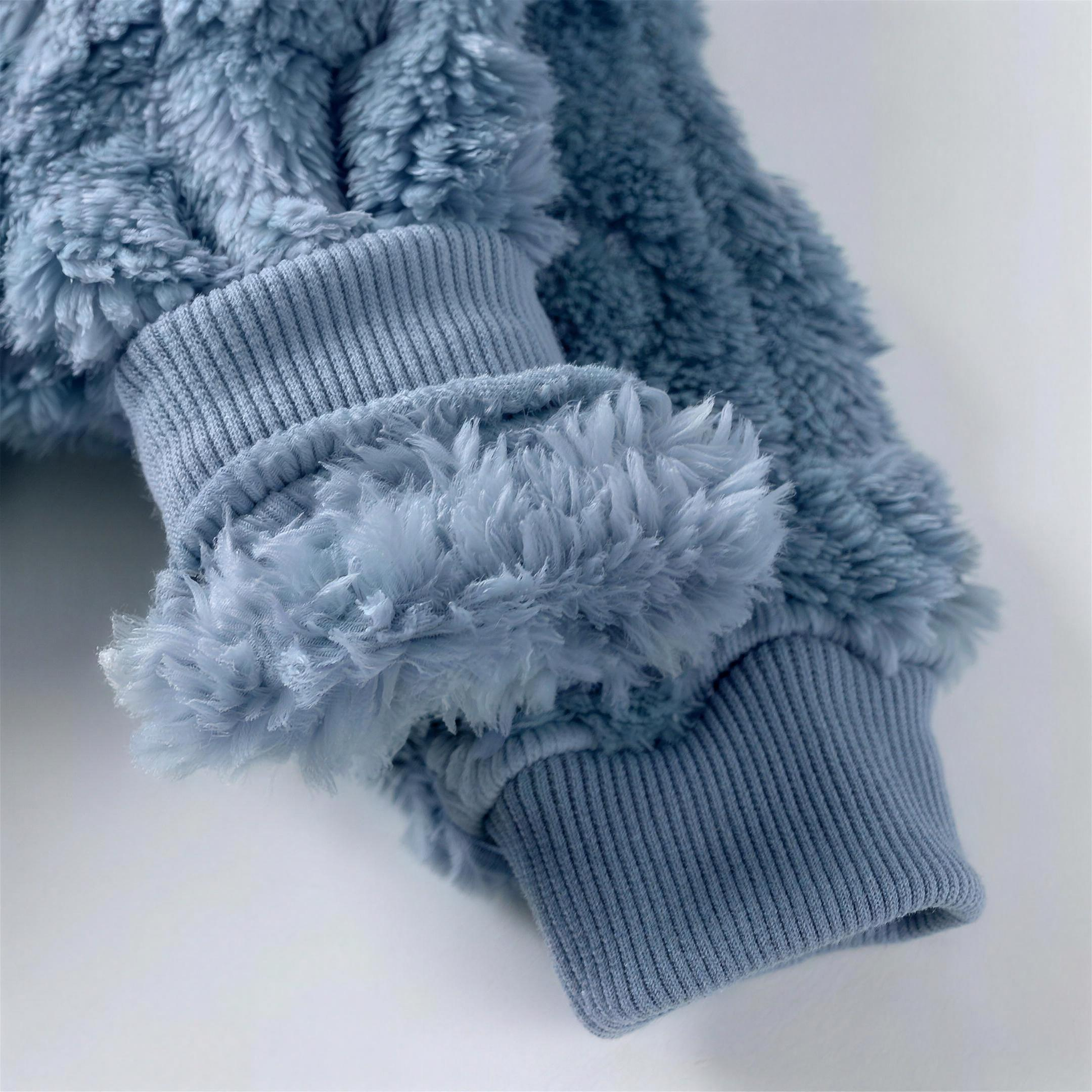 Sherpa Bear Snowsuit - detail photo