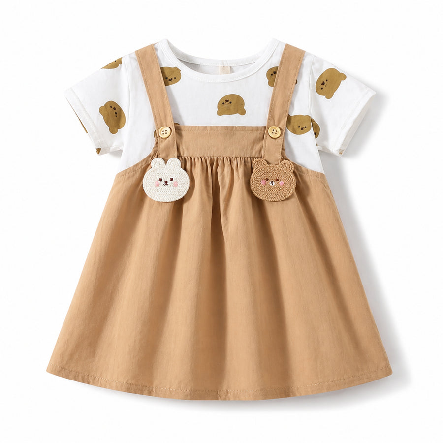 Cute Bear Baby Dress