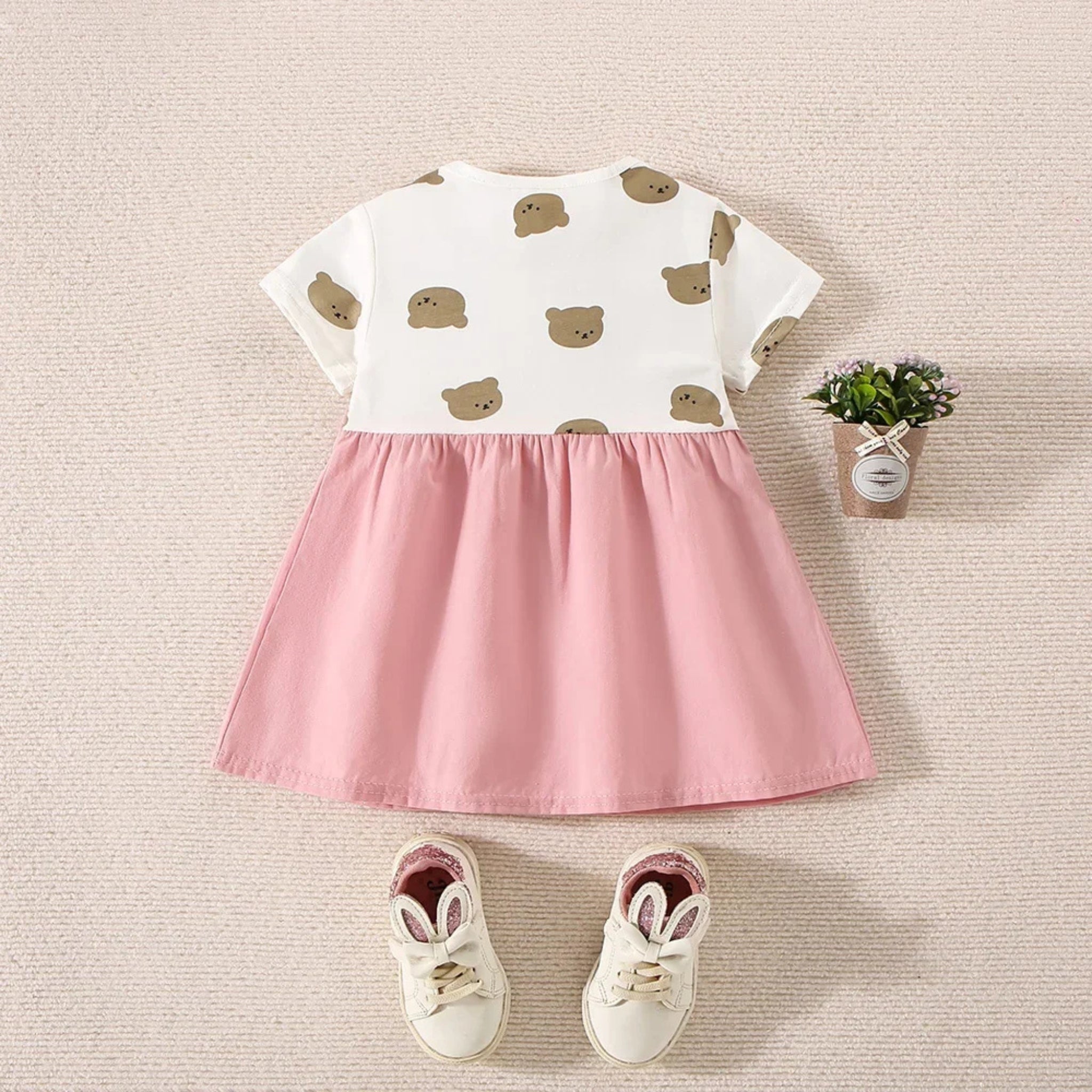 Cute Bear Baby Dress