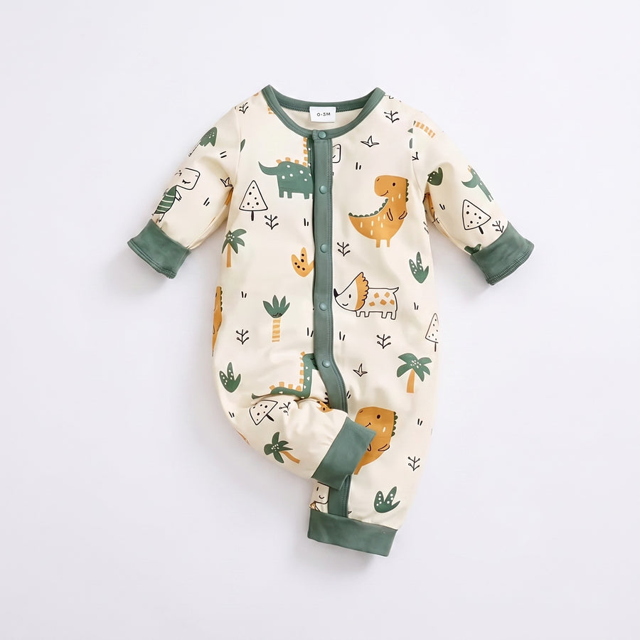 Dino Safari Baby Romper