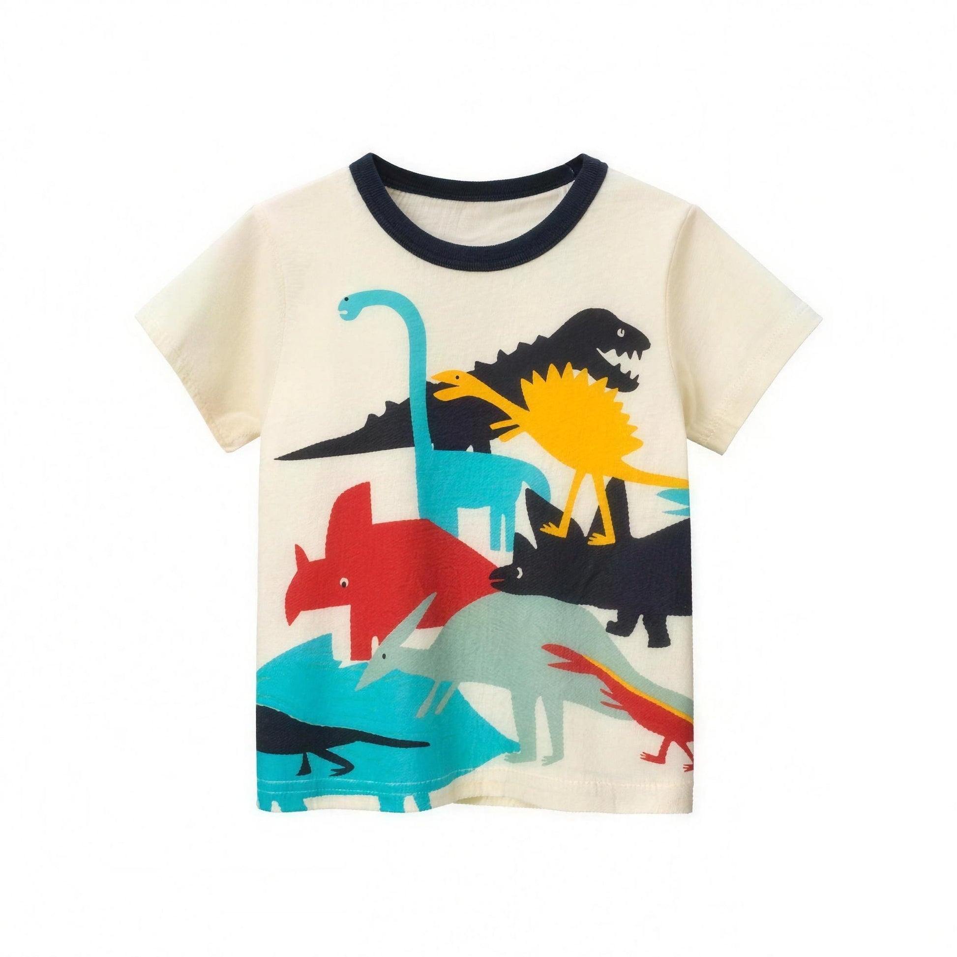 Dino Scene Tee - professional product photo on white background