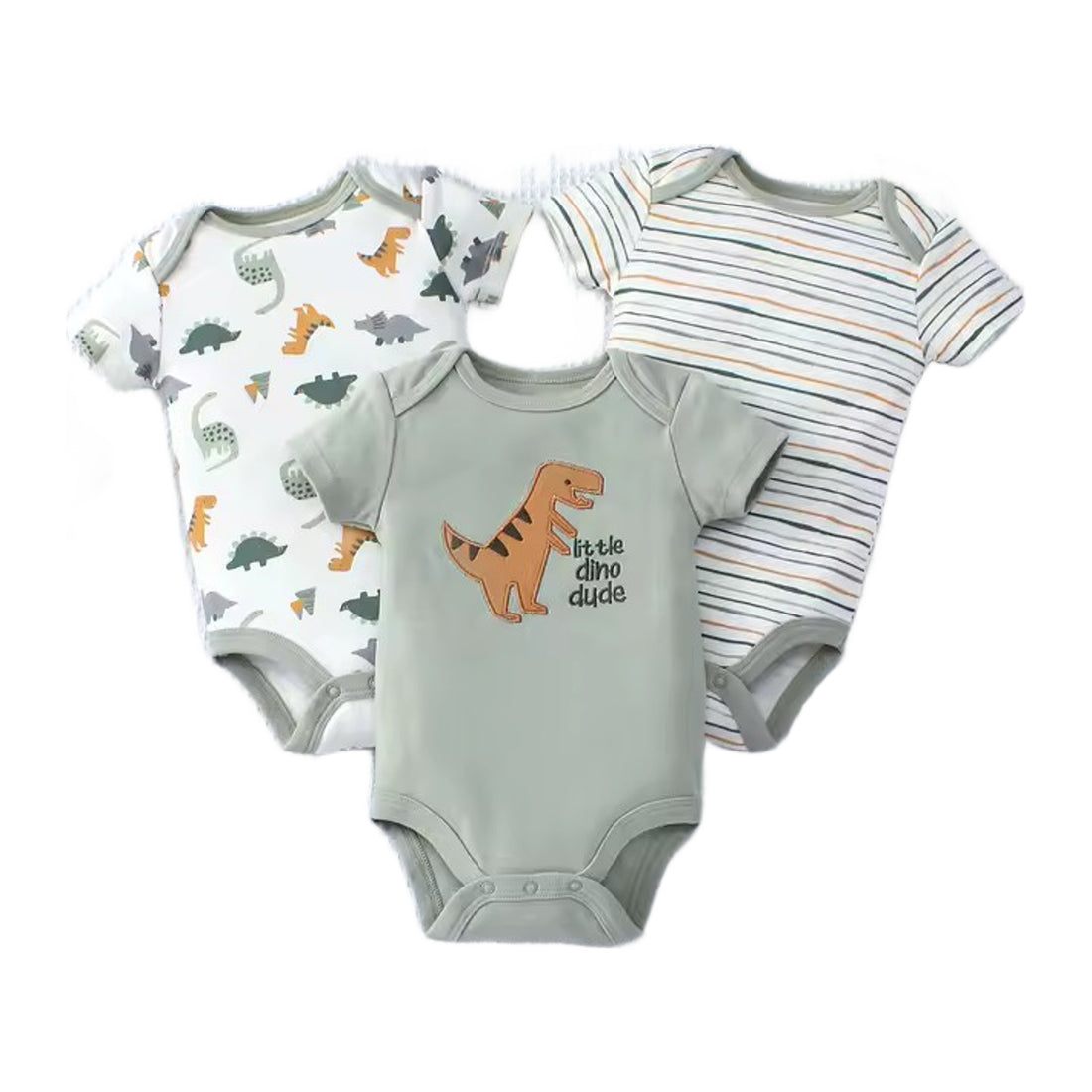 Dino Dude Bodysuit Set - all pieces
