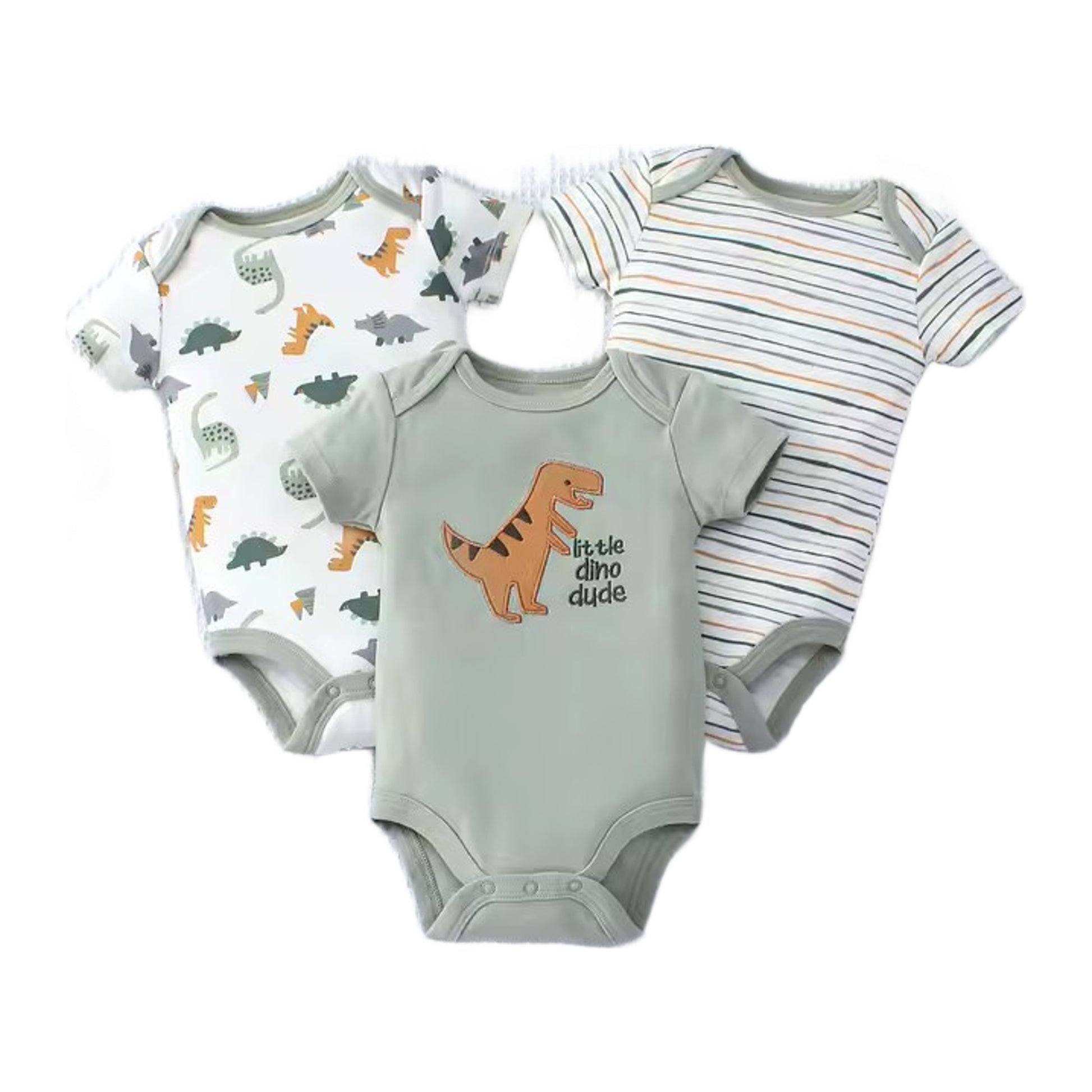 Dino Dude Bodysuit Set - all pieces