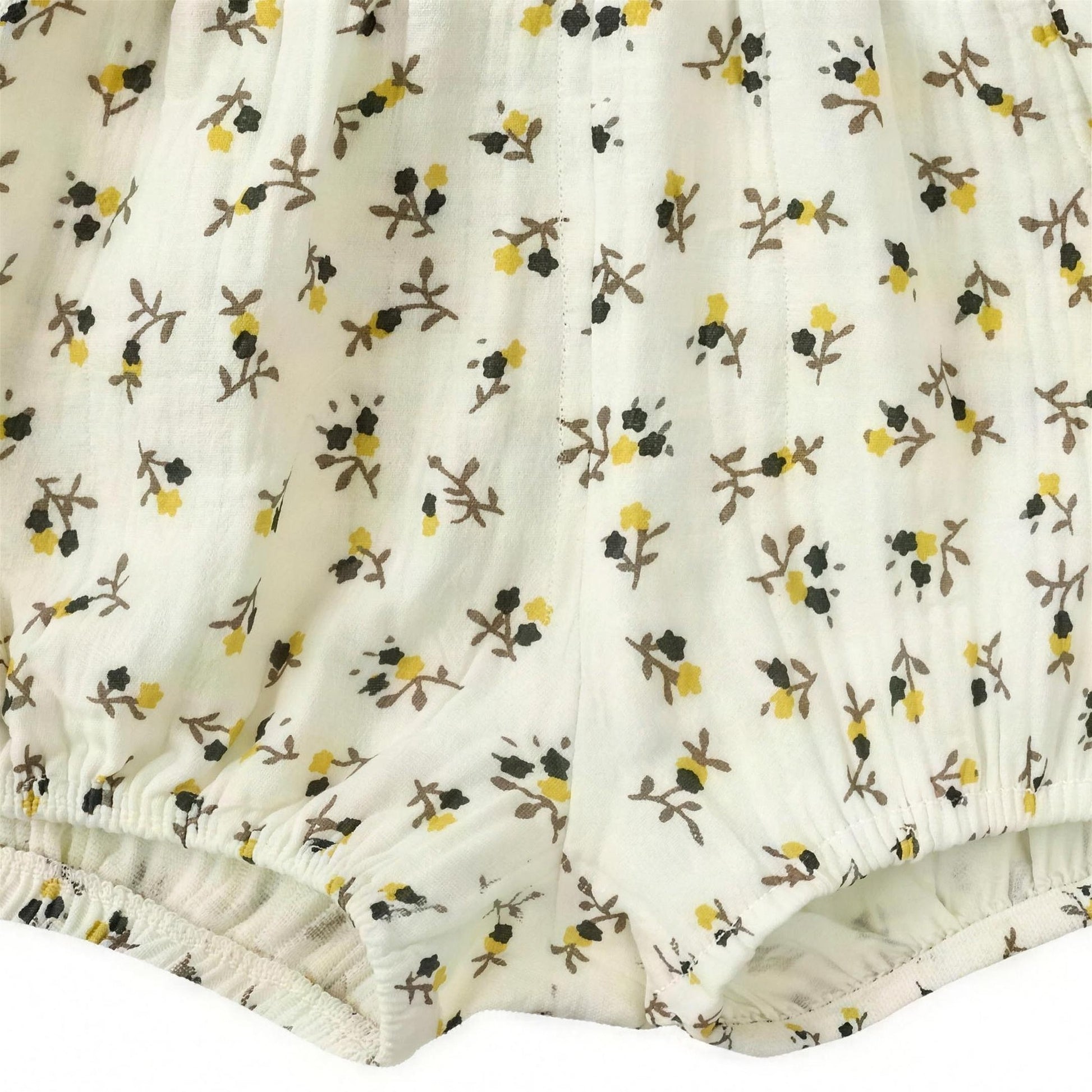 Ditsy Floral Bloomer Shorts - fabric detail