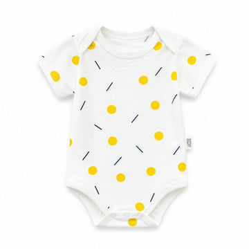 Confetti Dot Romper - professional studio photo