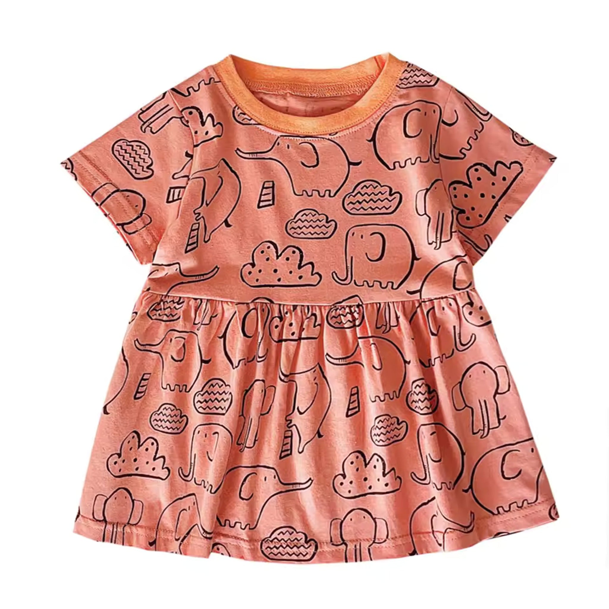 Elephant Sketch Dress