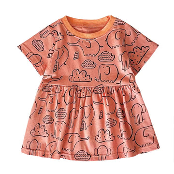 Elephant Sketch Dress
