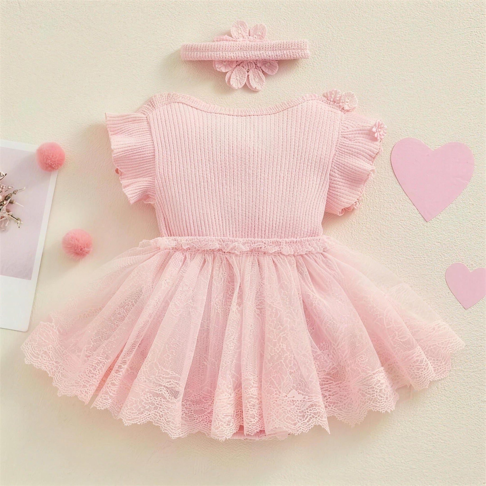Floral Tutu Dress Set - additional photo