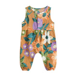 Floral Harem Romper