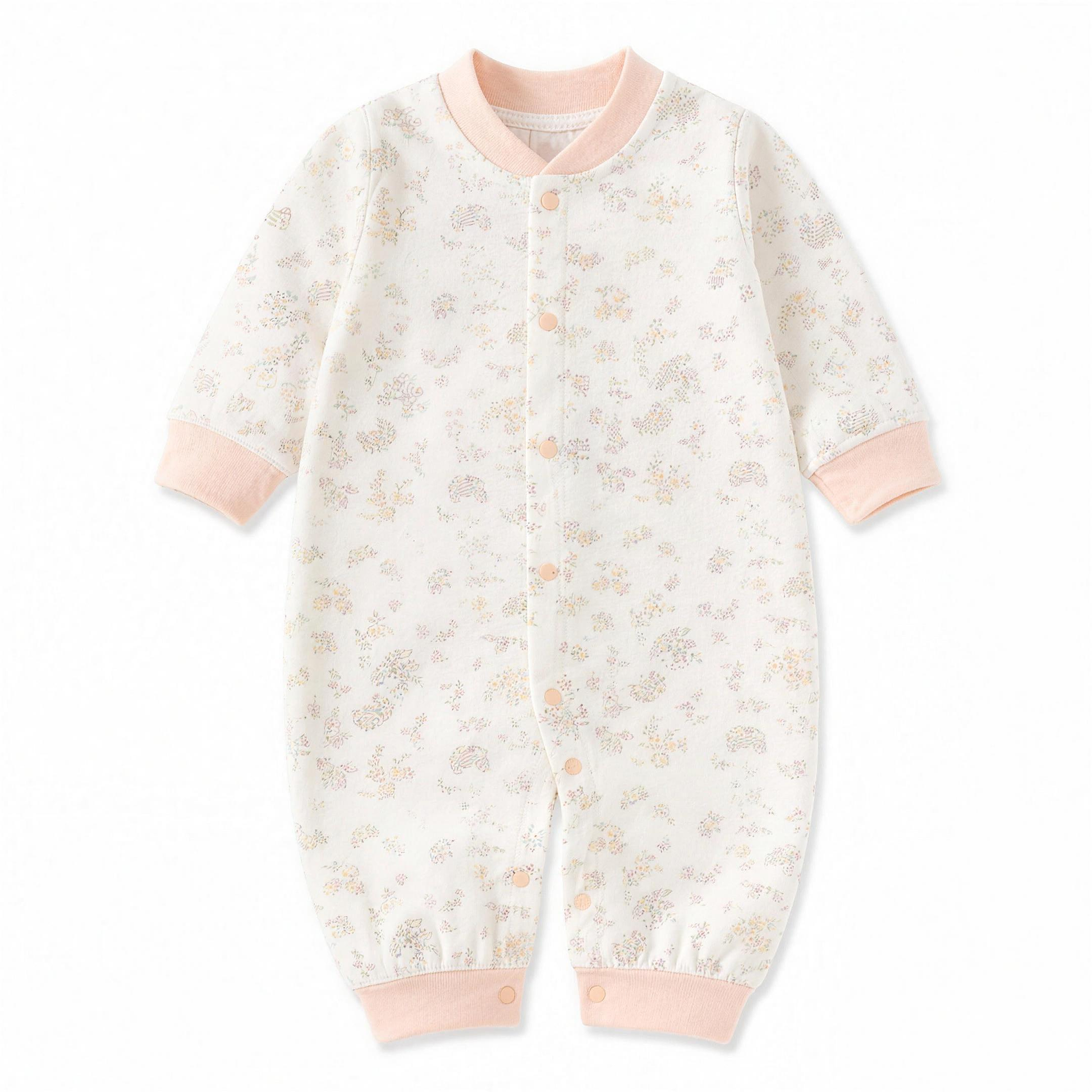 Ditsy Floral Romper - professional studio photo