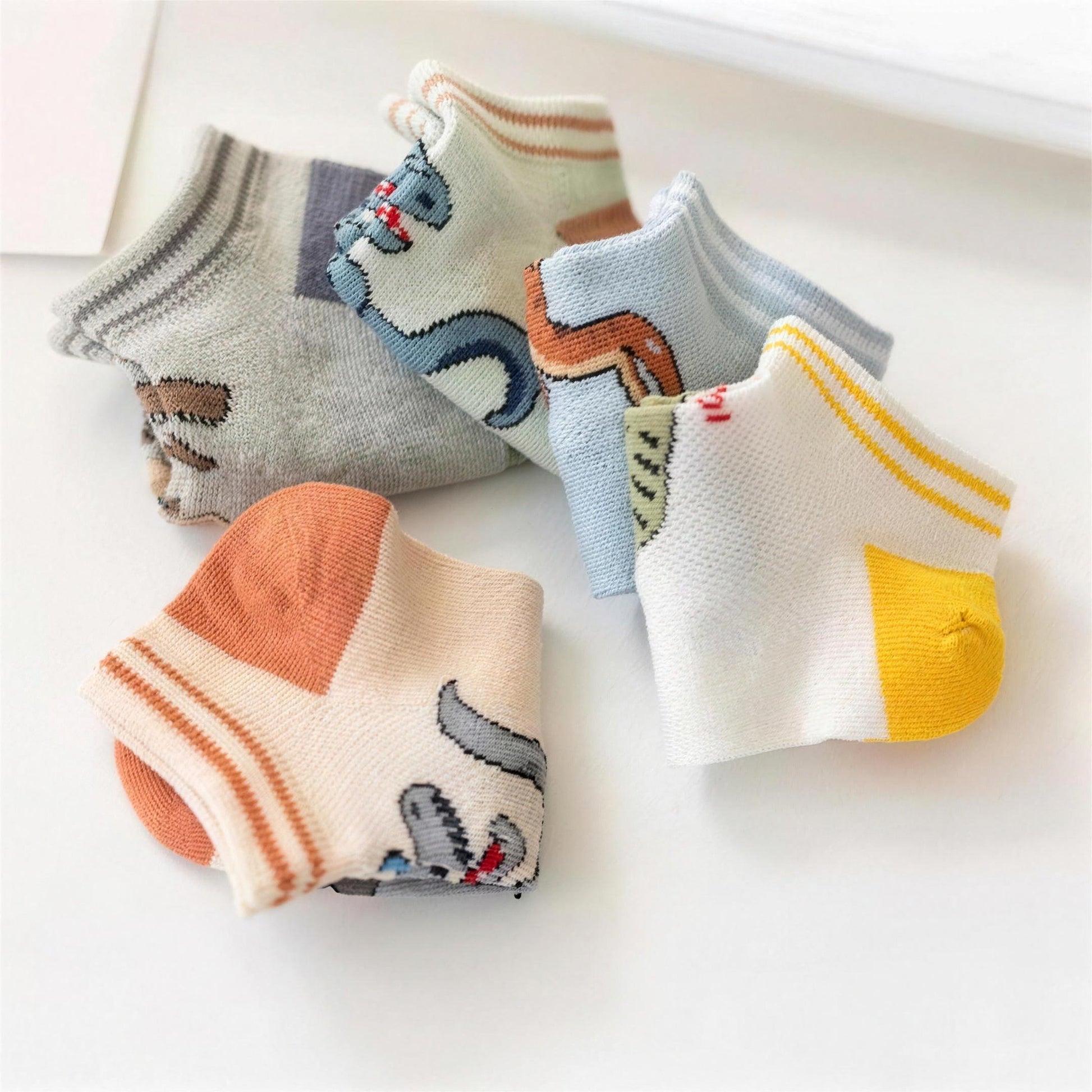 Dino Trail Ankle Socks - additional photo