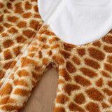 Giraffe Plush Hooded Onesie