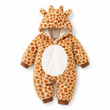Giraffe Plush Hooded Onesie