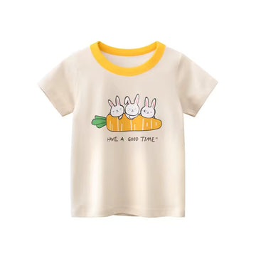Good Time Tee, girls baby and toddler t-shirt, professional product photo on white background