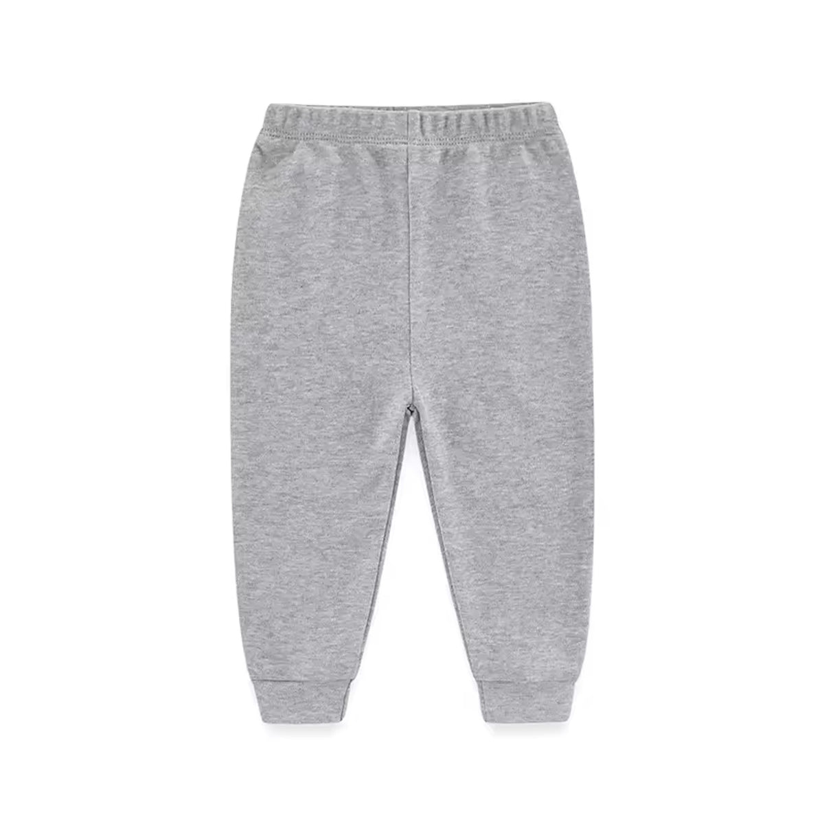 Basic Cuffed Pants - Grey