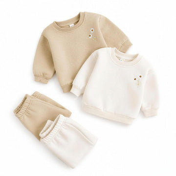 Daisy Embroidered Fleece Set - additional photo
