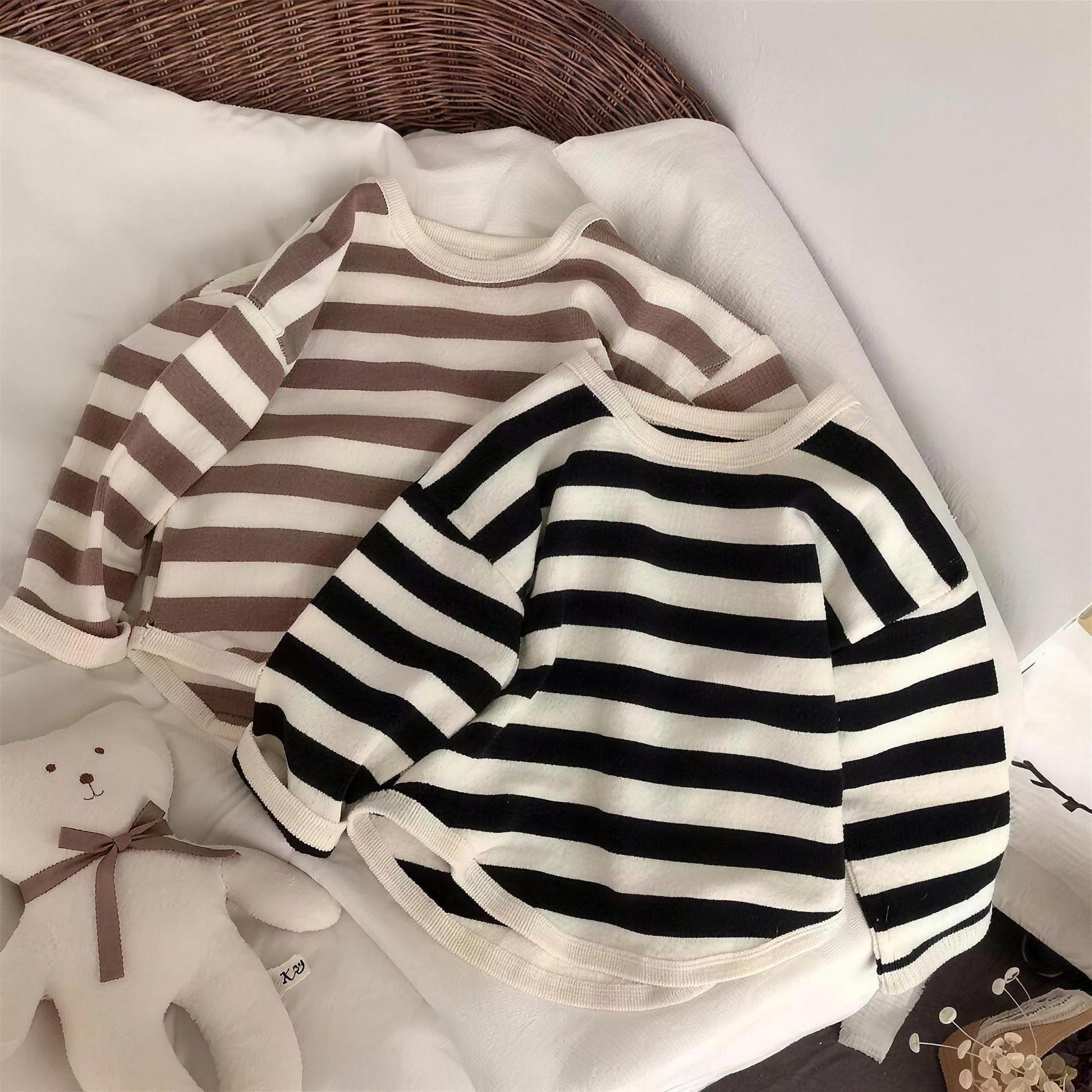 Striped Long Sleeve Top - additional photo