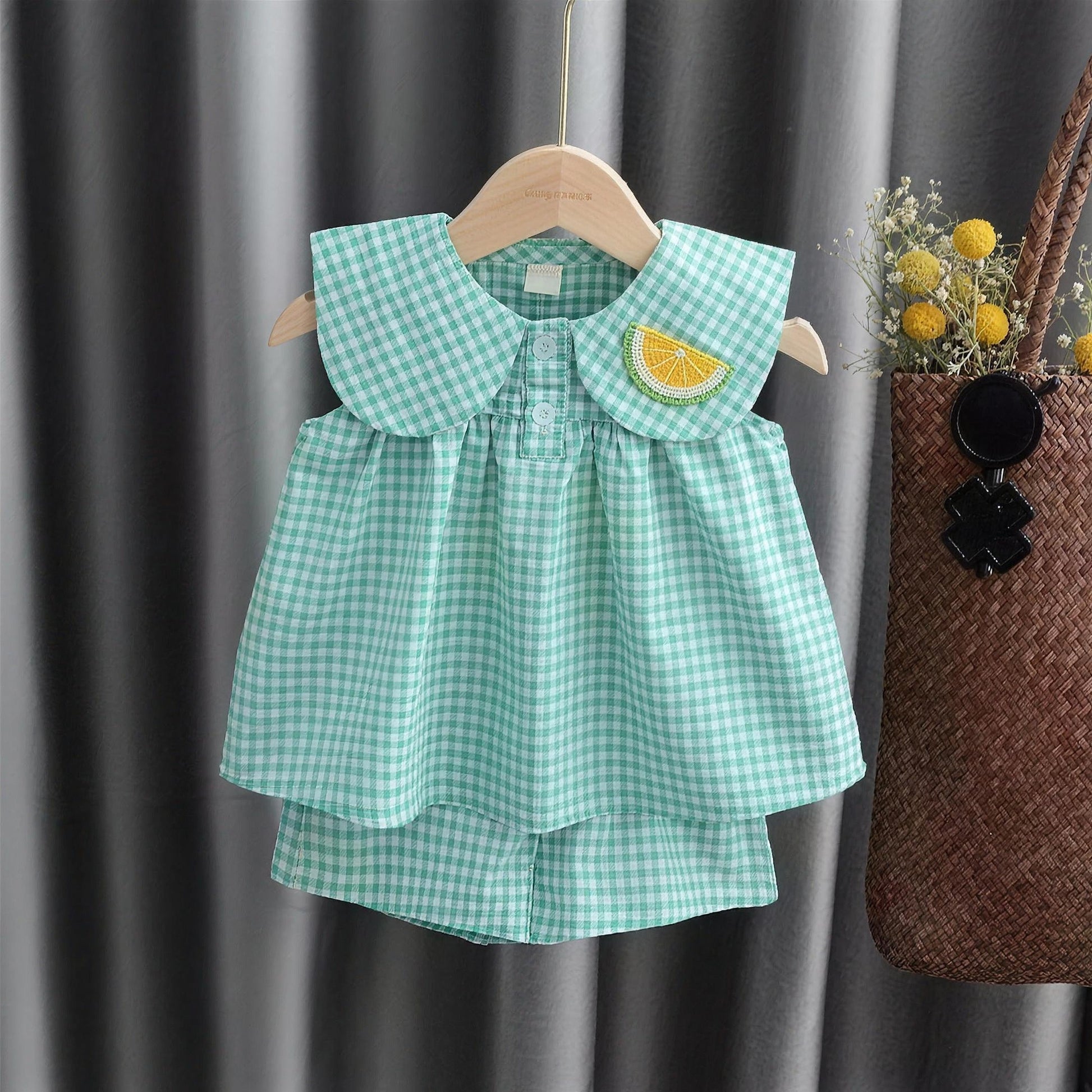 Gingham Fruit Patch Set - additional photo