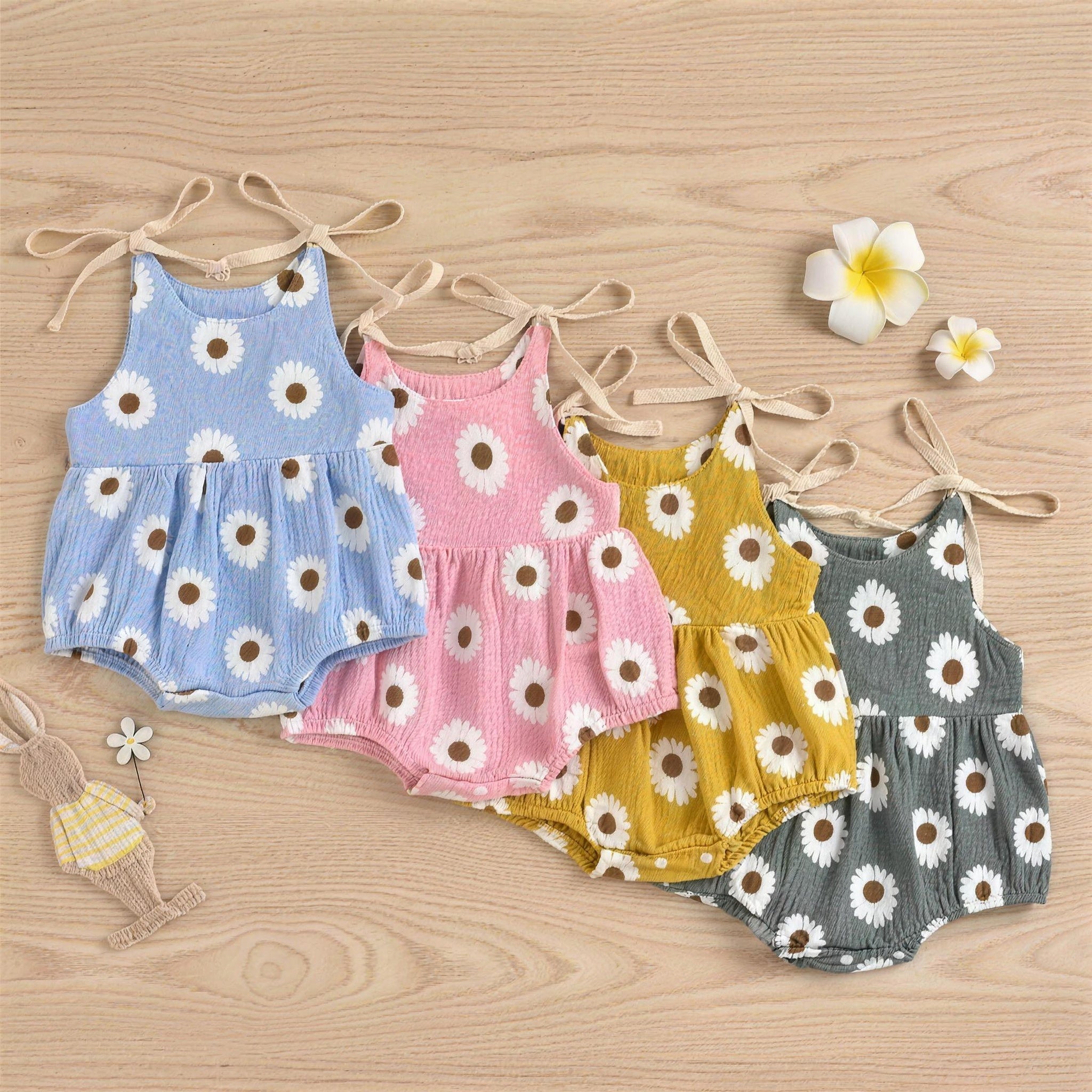 Daisy Tie-Strap Romper - additional photo