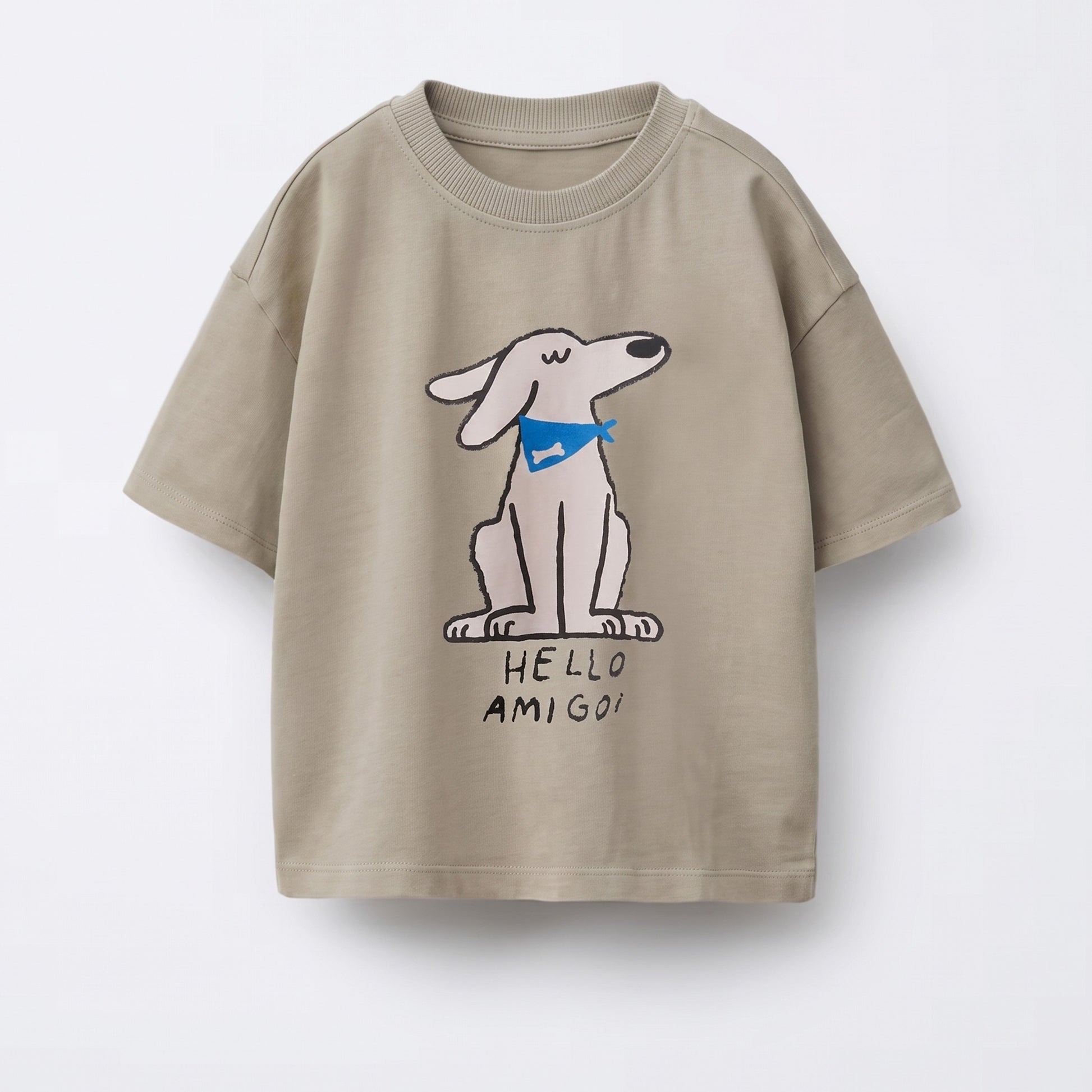 Hello Amigo Tee in Wide Detail - baby and toddler t-shirts, professional product photo