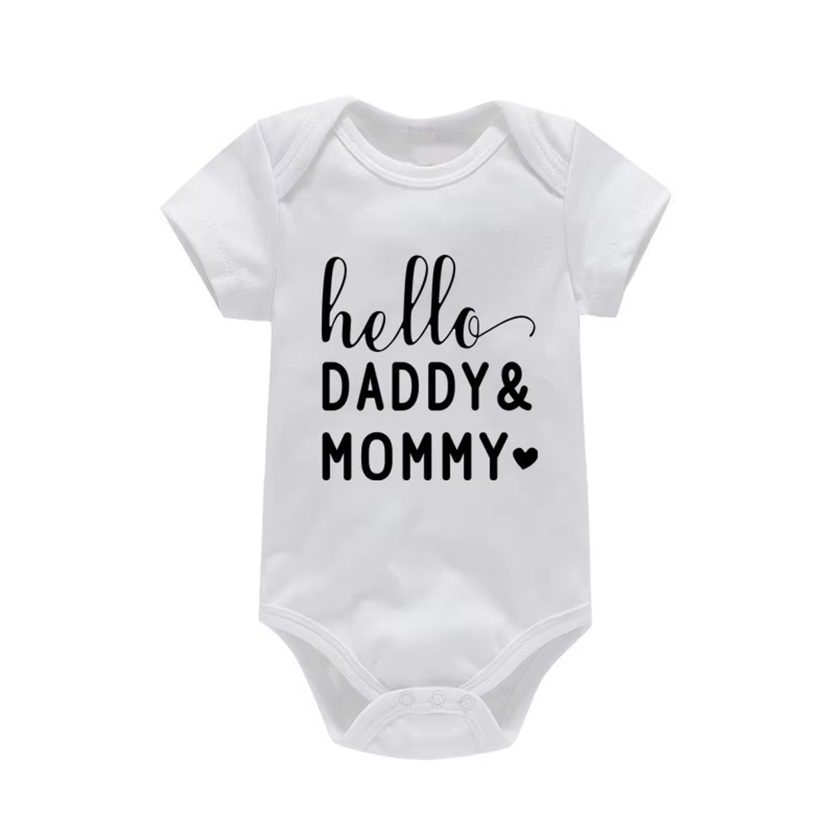 Hello Daddy Mommy Romper