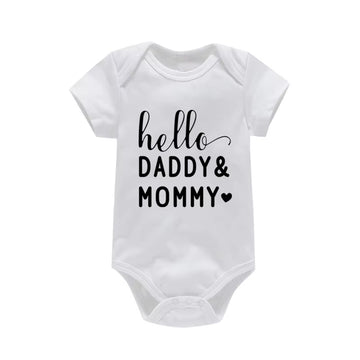 Hello Daddy Mommy Romper