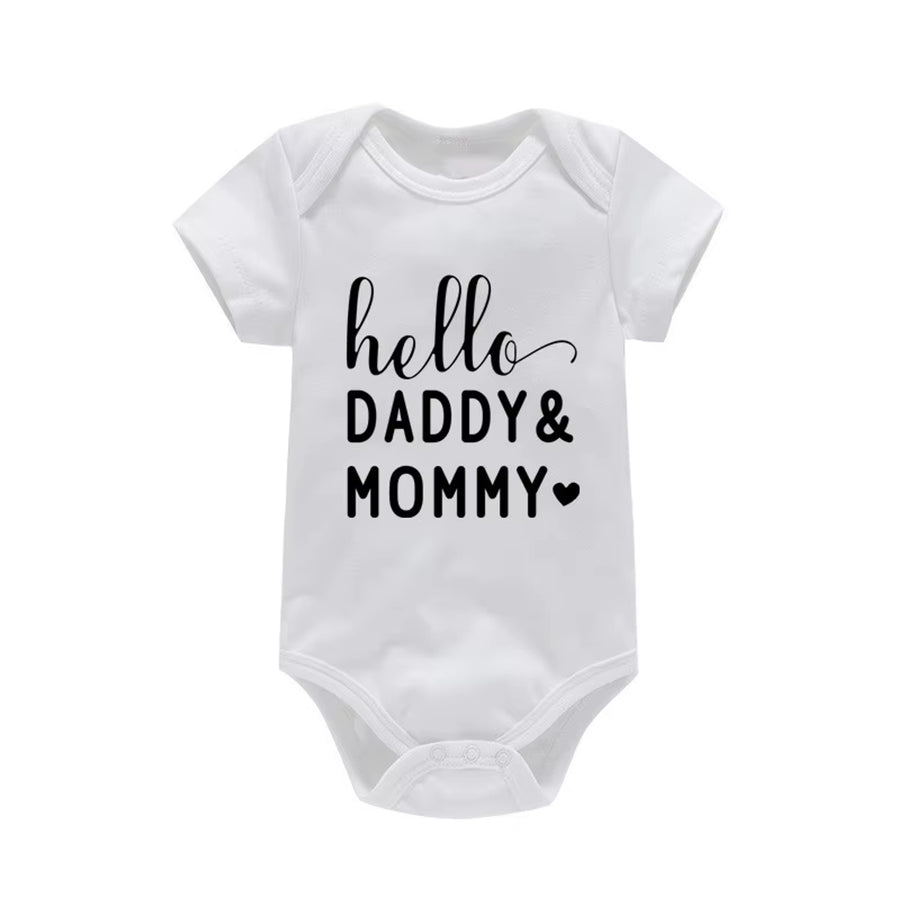 Hello Daddy Mommy Romper