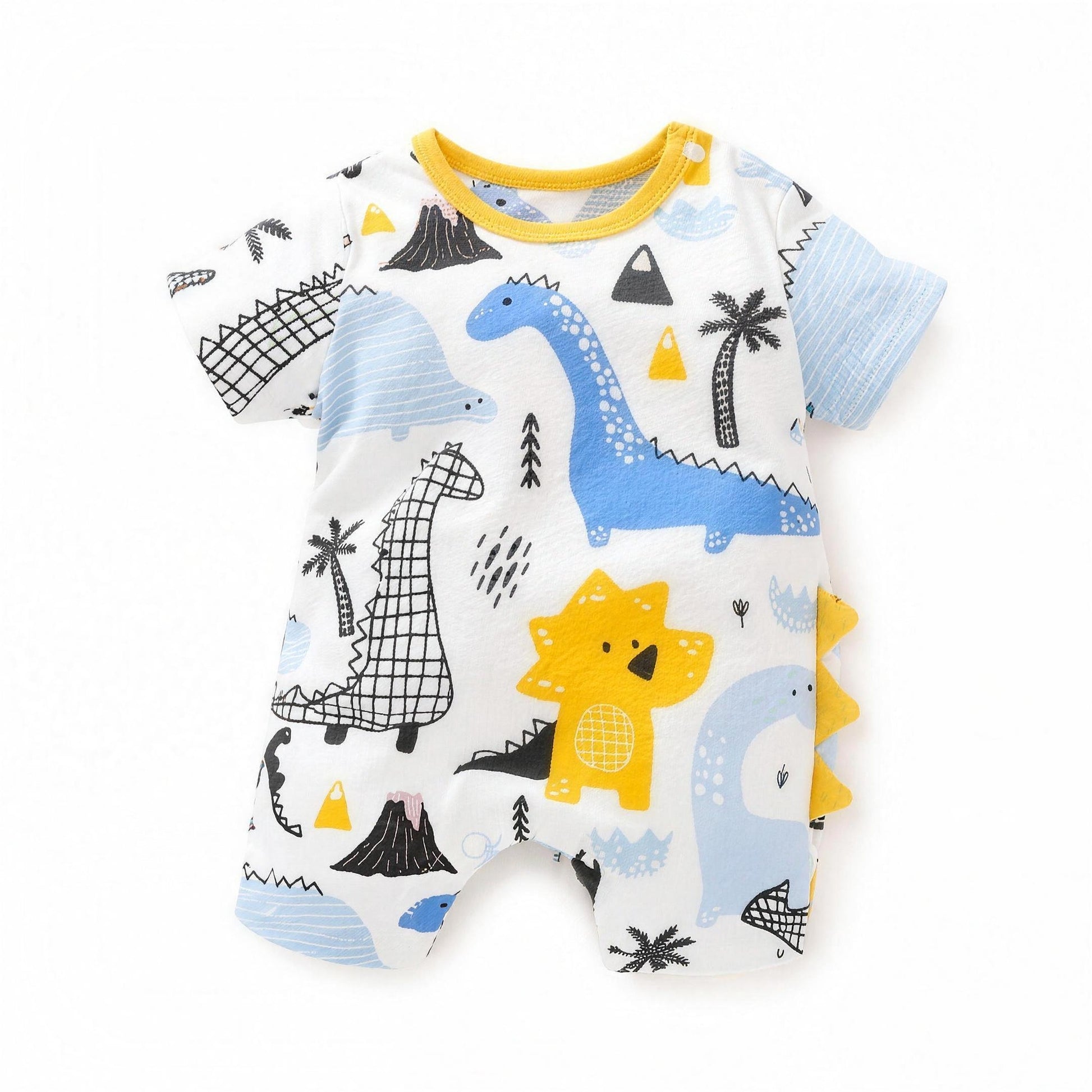Dino Explorer Romper - professional studio photo