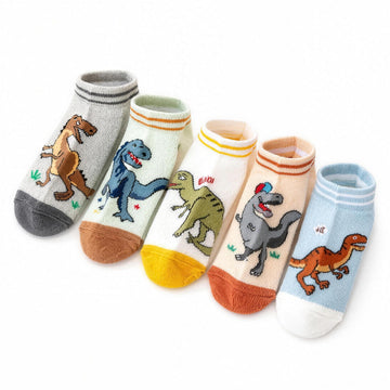 Dino Trail Ankle Socks - professional studio photo