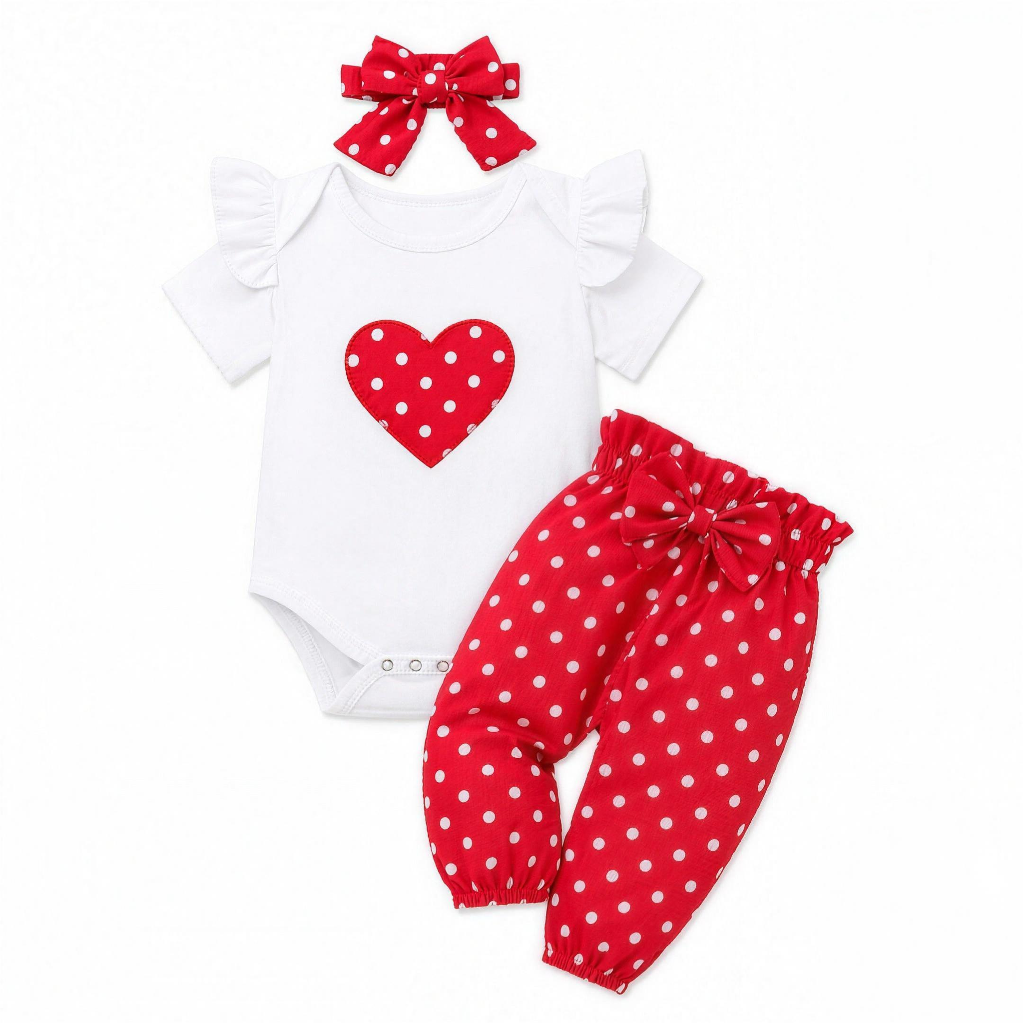Heart Polka Pant Set - hero