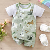 Jungle Baby Romper Set