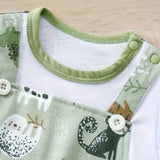 Jungle Baby Romper Set