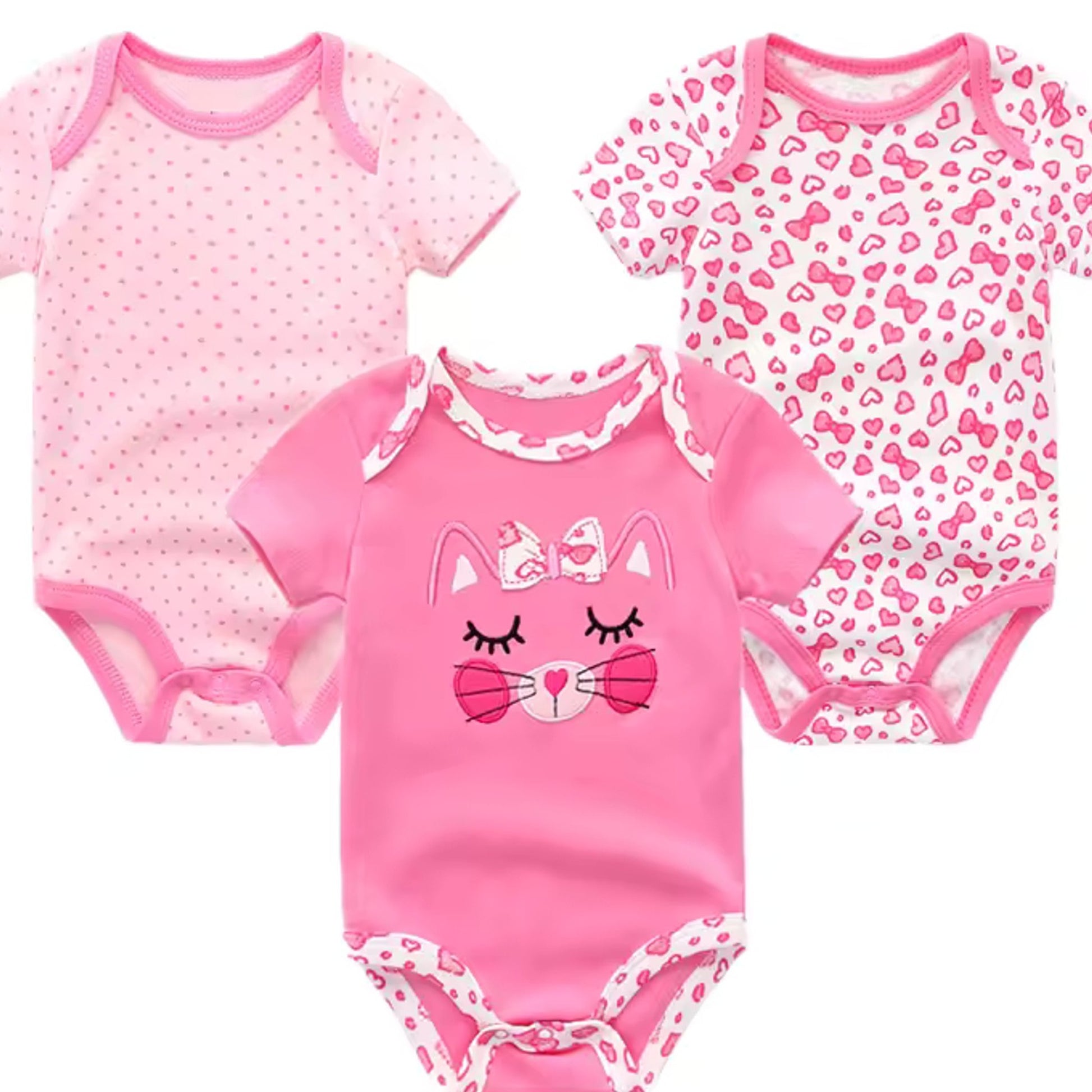 Kitty Cat Heart Set - wide detail
