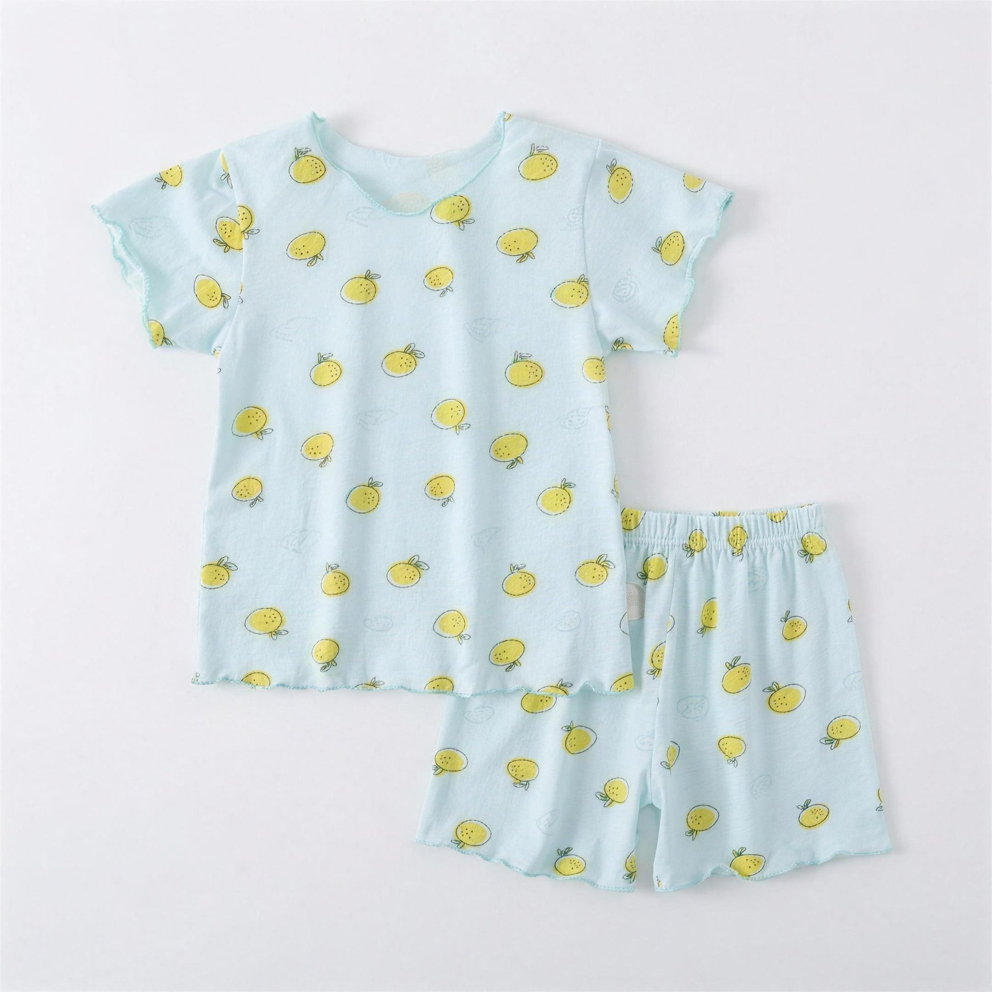 Lemon Pajama Set - professional product photo on white background