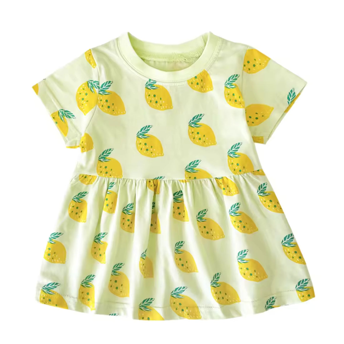 Lemon Print Dress