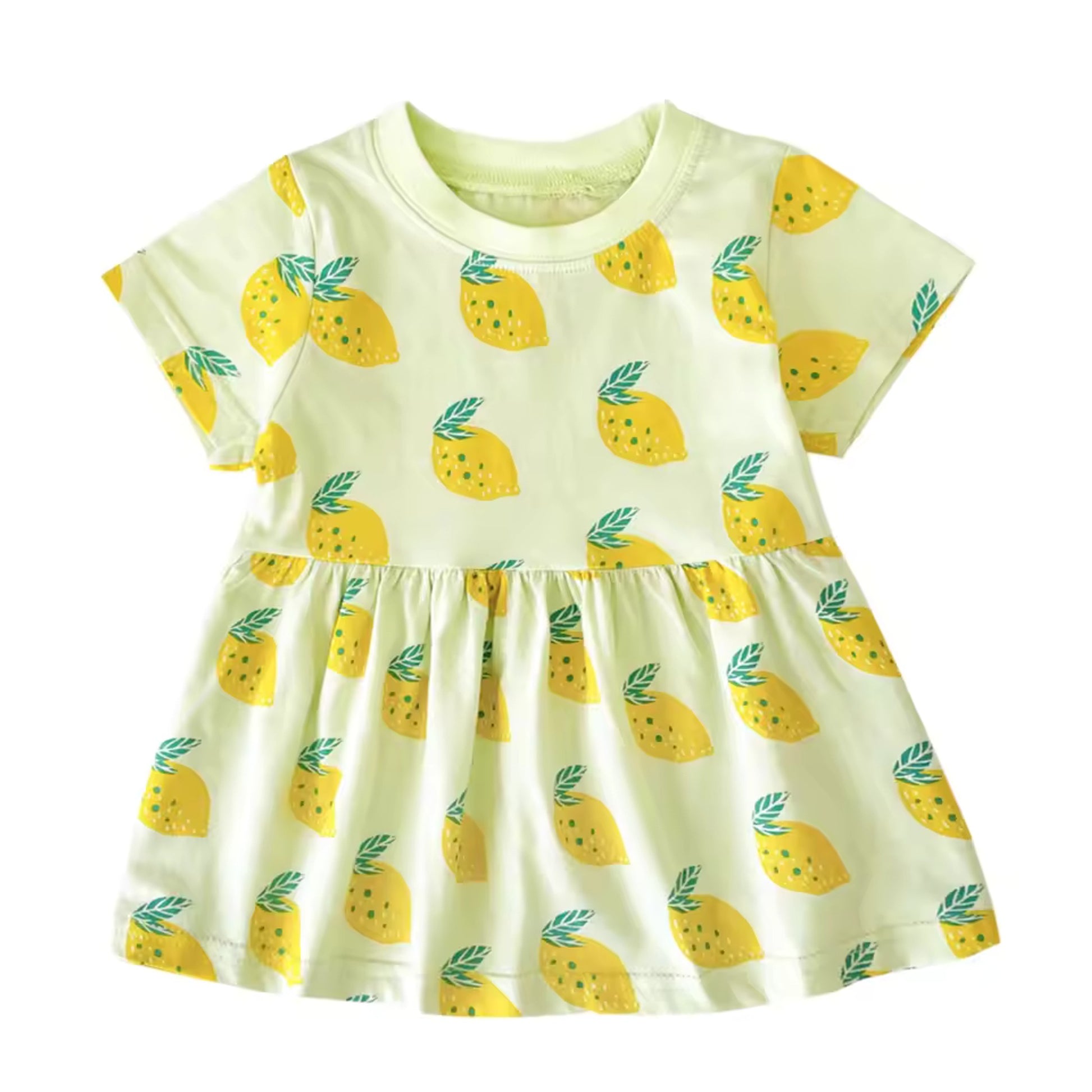 Lemon Print Dress