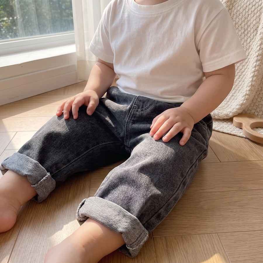 Grey Toddler Denim Jeans