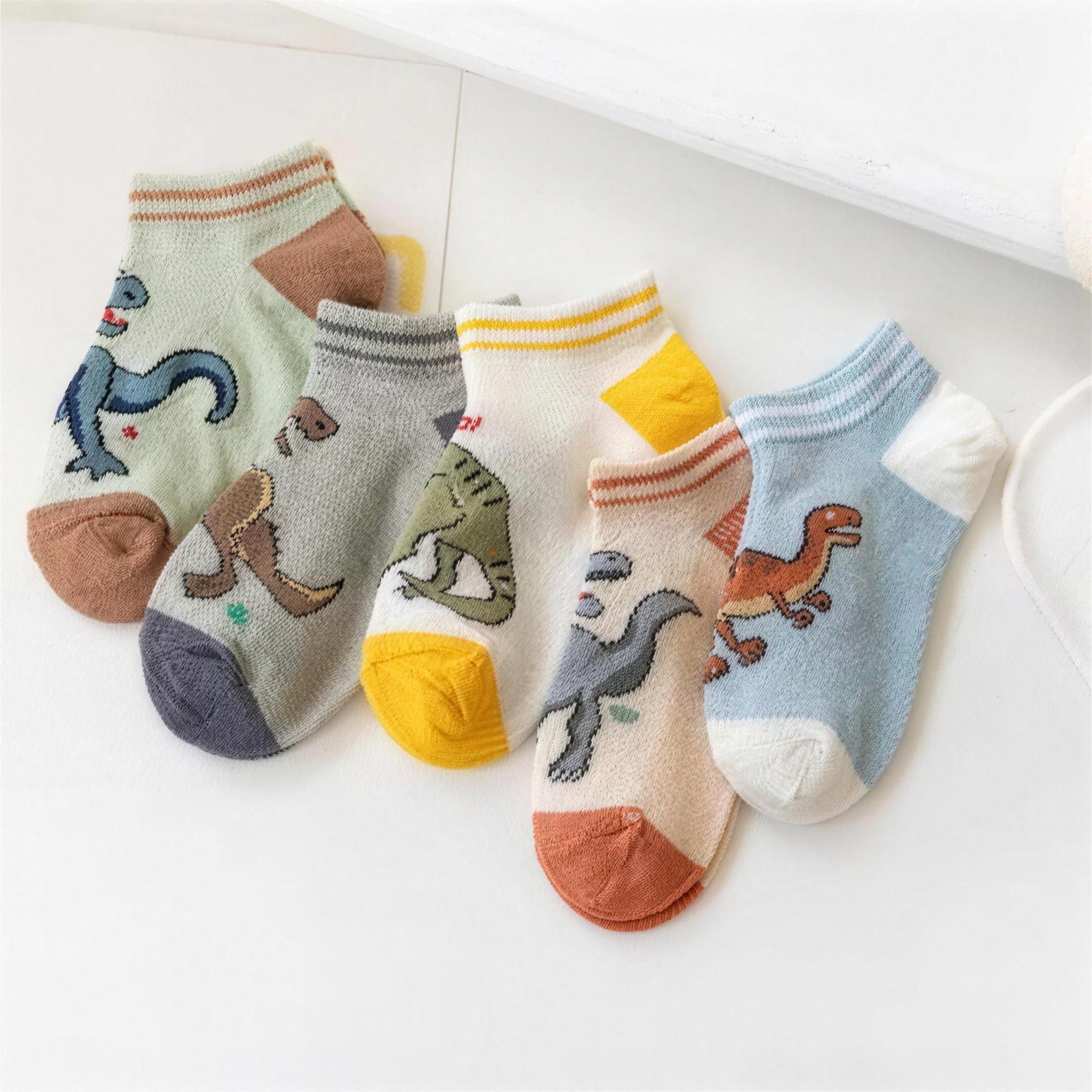 Dino Trail Ankle Socks - additional photo