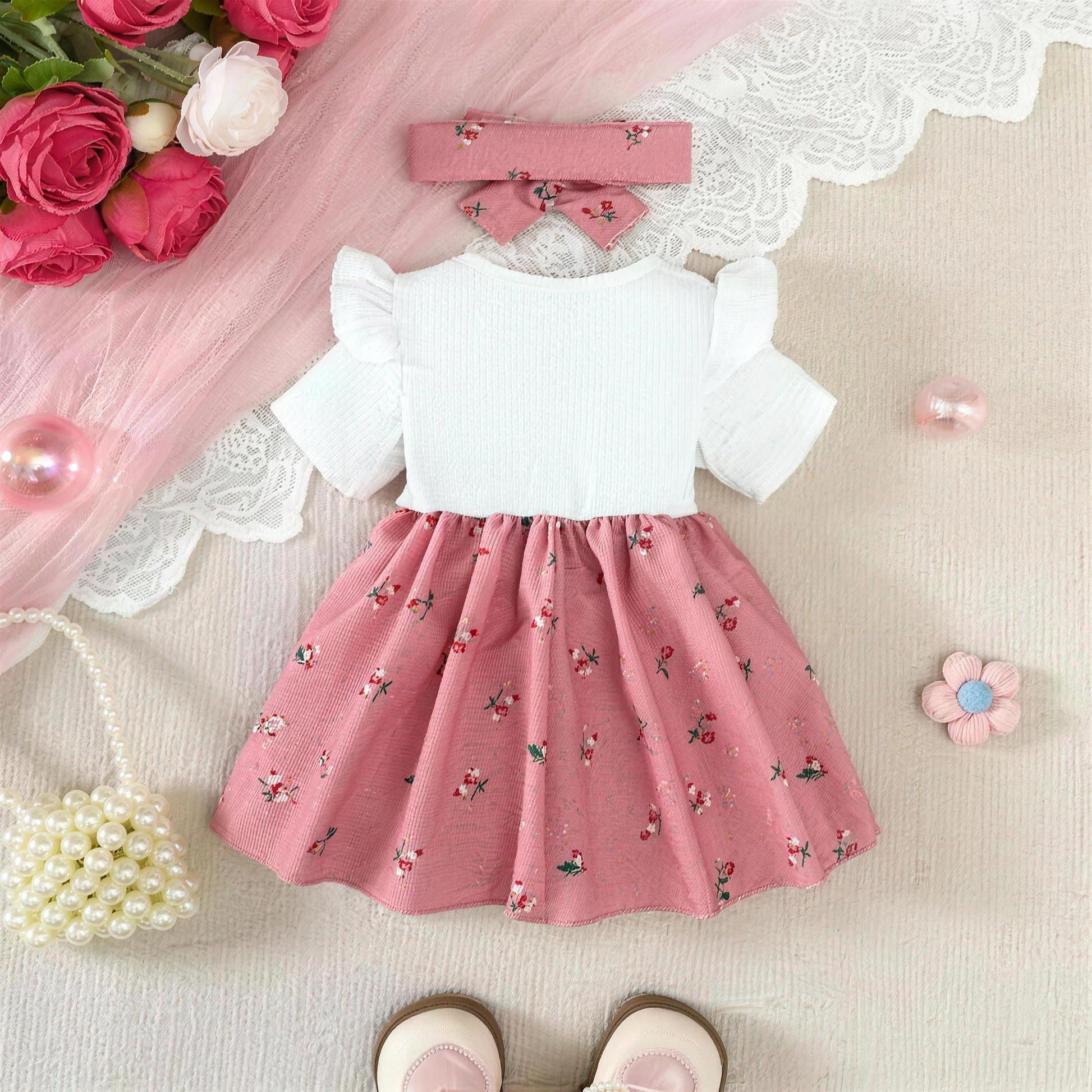 Cherry Bow Pinafore Dress - extra 1