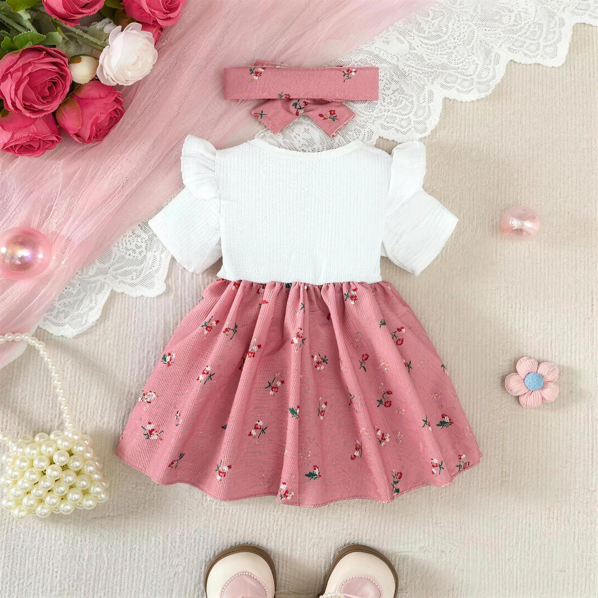 Cherry Bow Pinafore Dress - extra 1