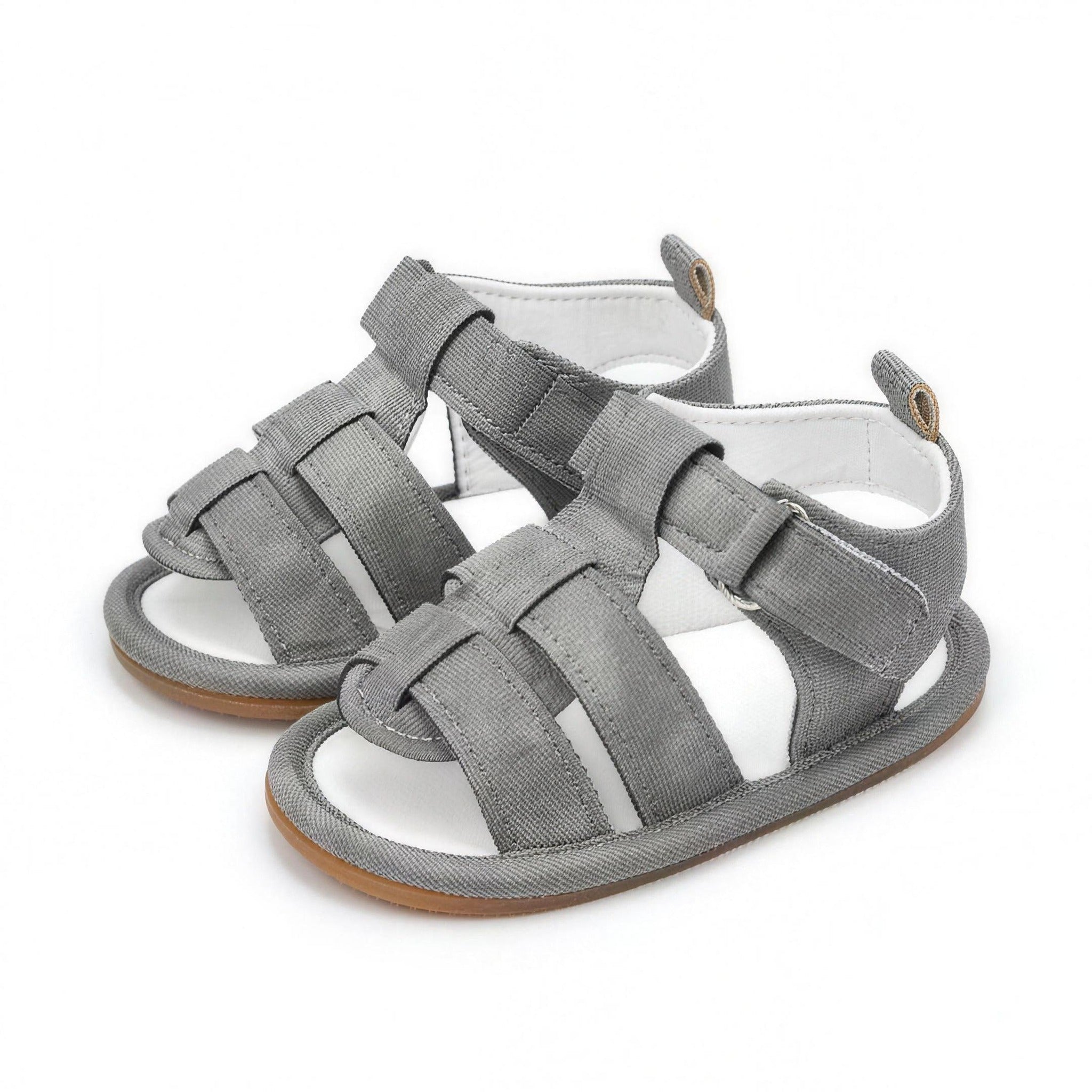 Fisherman Sandal - Light Grey - professional product photo on white background