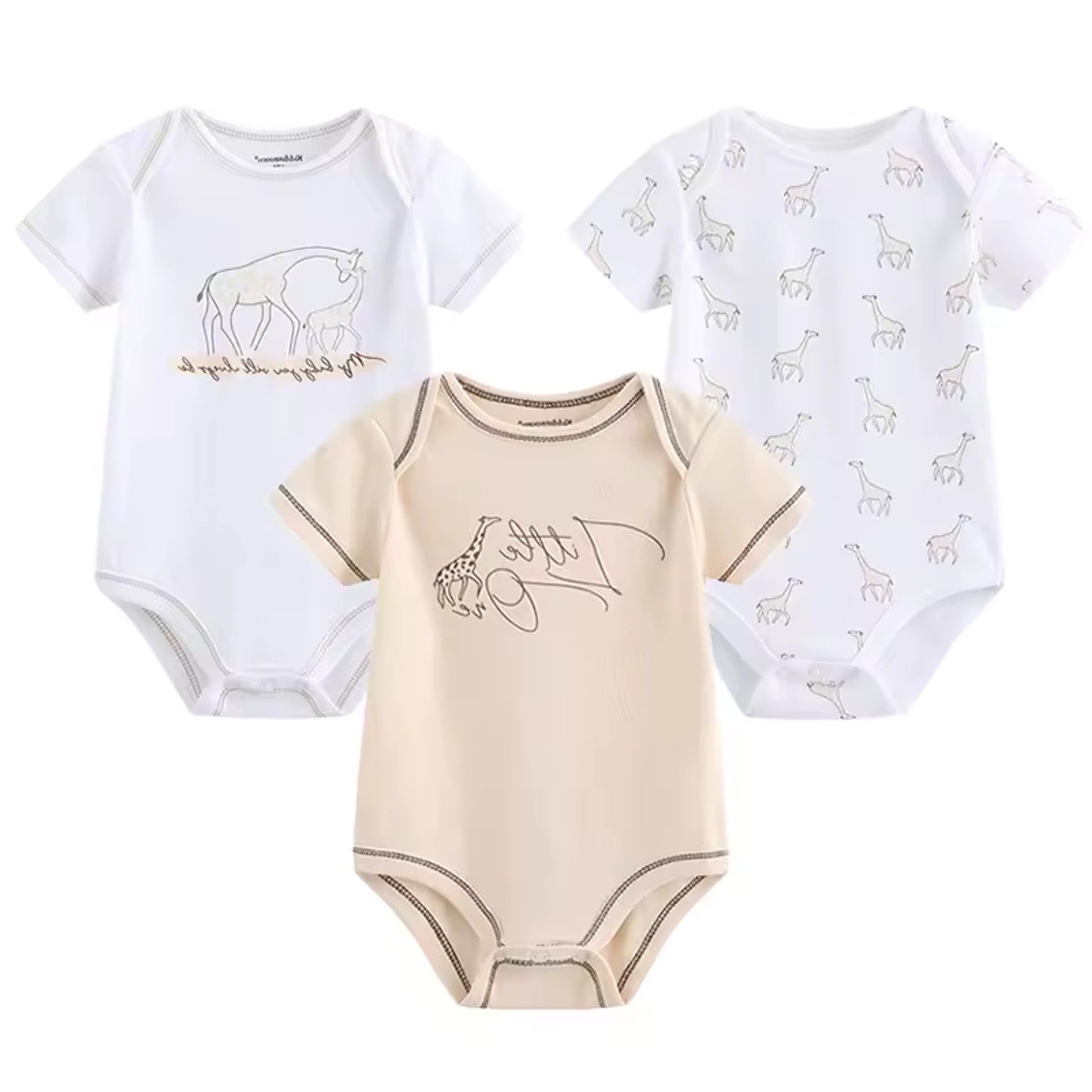 Line Art Giraffe Set - front