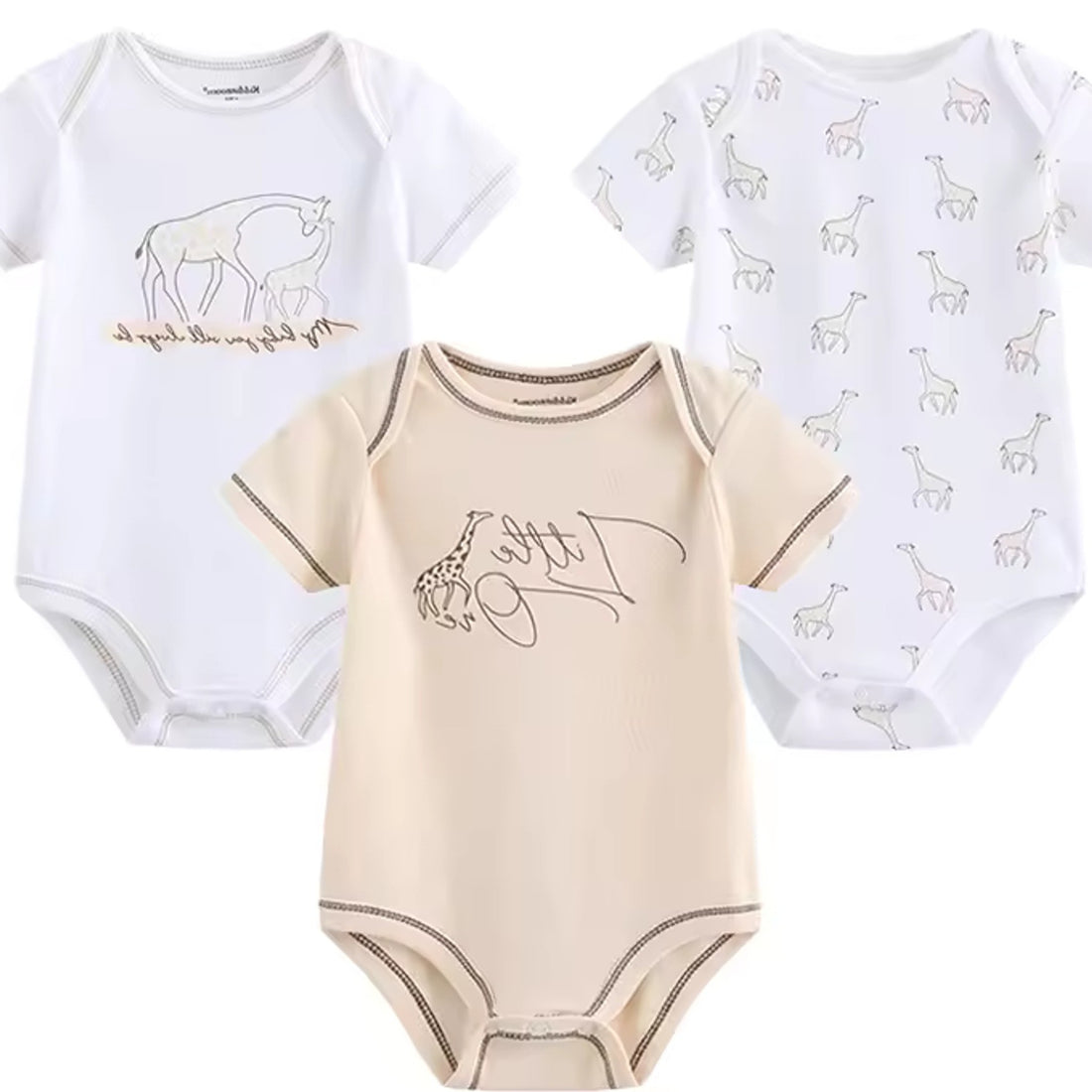 Line Art Giraffe Set - front